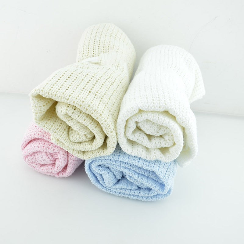 Baby Blanket Cotton Super Soft Kids Month Blankets Newborn Swaddle Infant Wrap Bath Towel Girl Boy Stroller Cover Inbakeren - Korvel
