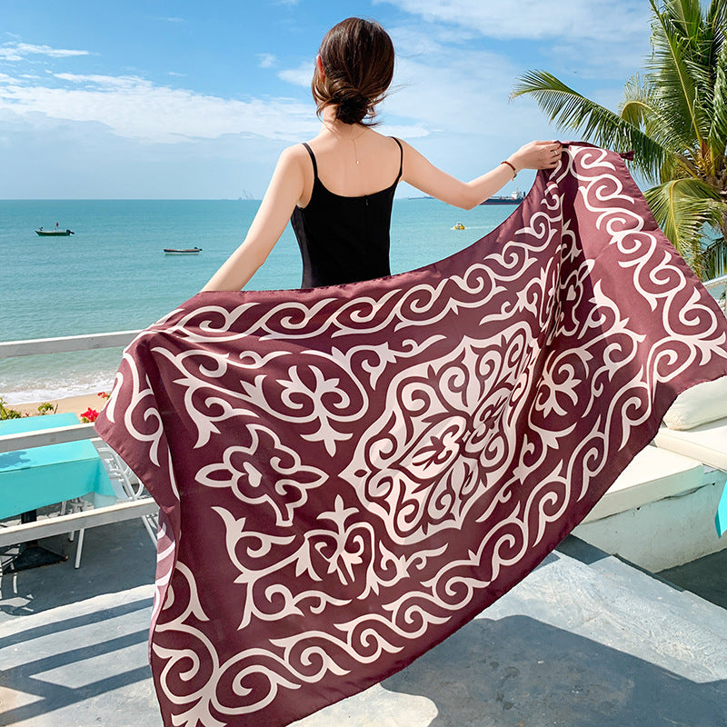 Châle polyvalent anti-UV pour la plage et les voyages