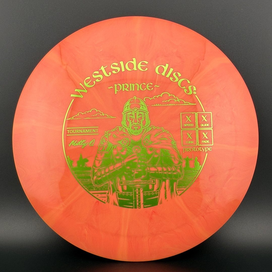 Driver de Disc Golf Tournament Burst Prince - Édition Prototype