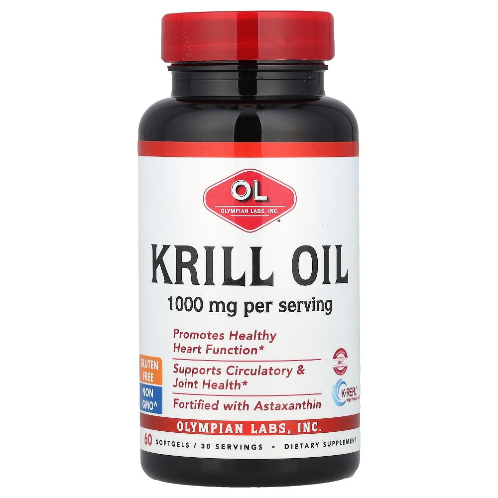 Huile de krill premium 1000 mg - 60 gélules molles