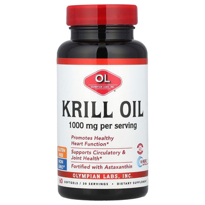 Premium Krill Oil 1000 mg - 60 Softgels
