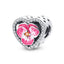 Elegant Butterfly Flower Thread Safety Bead Fixing Clip