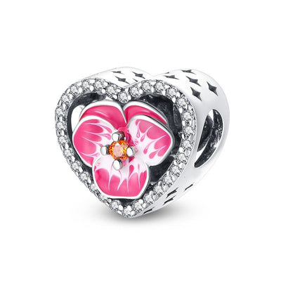 Elegant Butterfly Flower Thread Safety Bead Fixing Clip