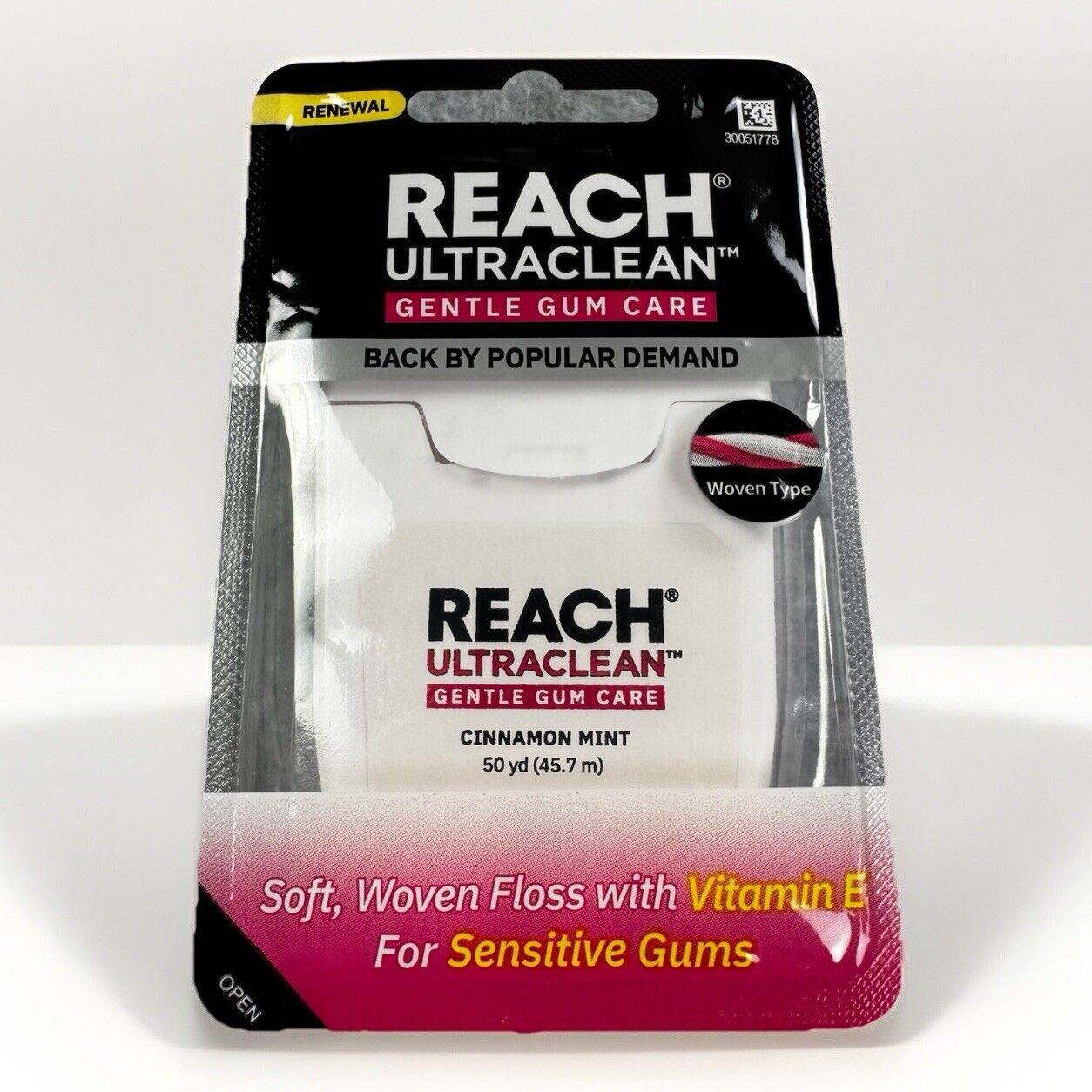 Listerine Reach Cinnamon Mint Dental Floss Picks - Gentle Gum Care