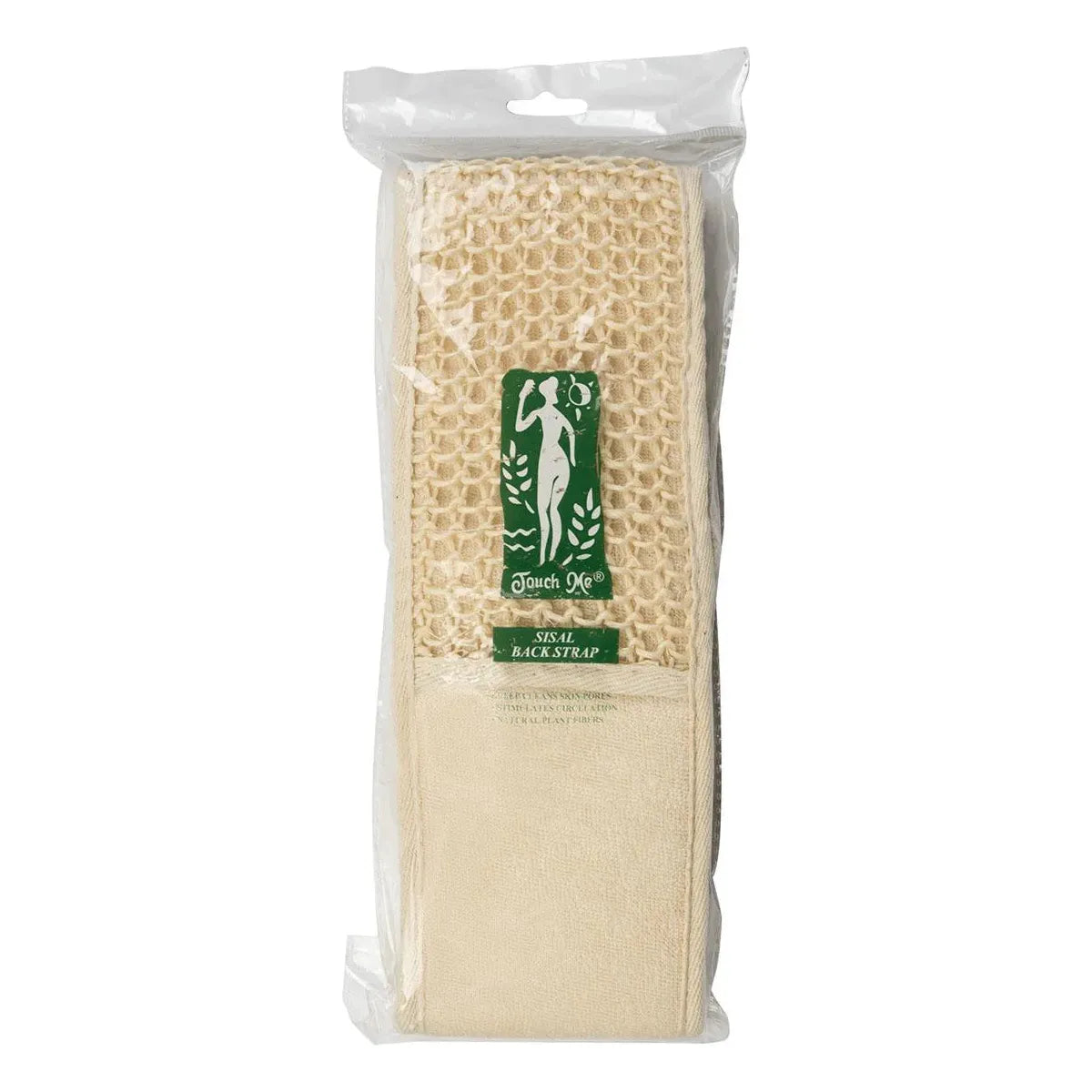 Correa de Espalda de Sisal Touch Me - Cepillo de Baño Exfoliante Premium
