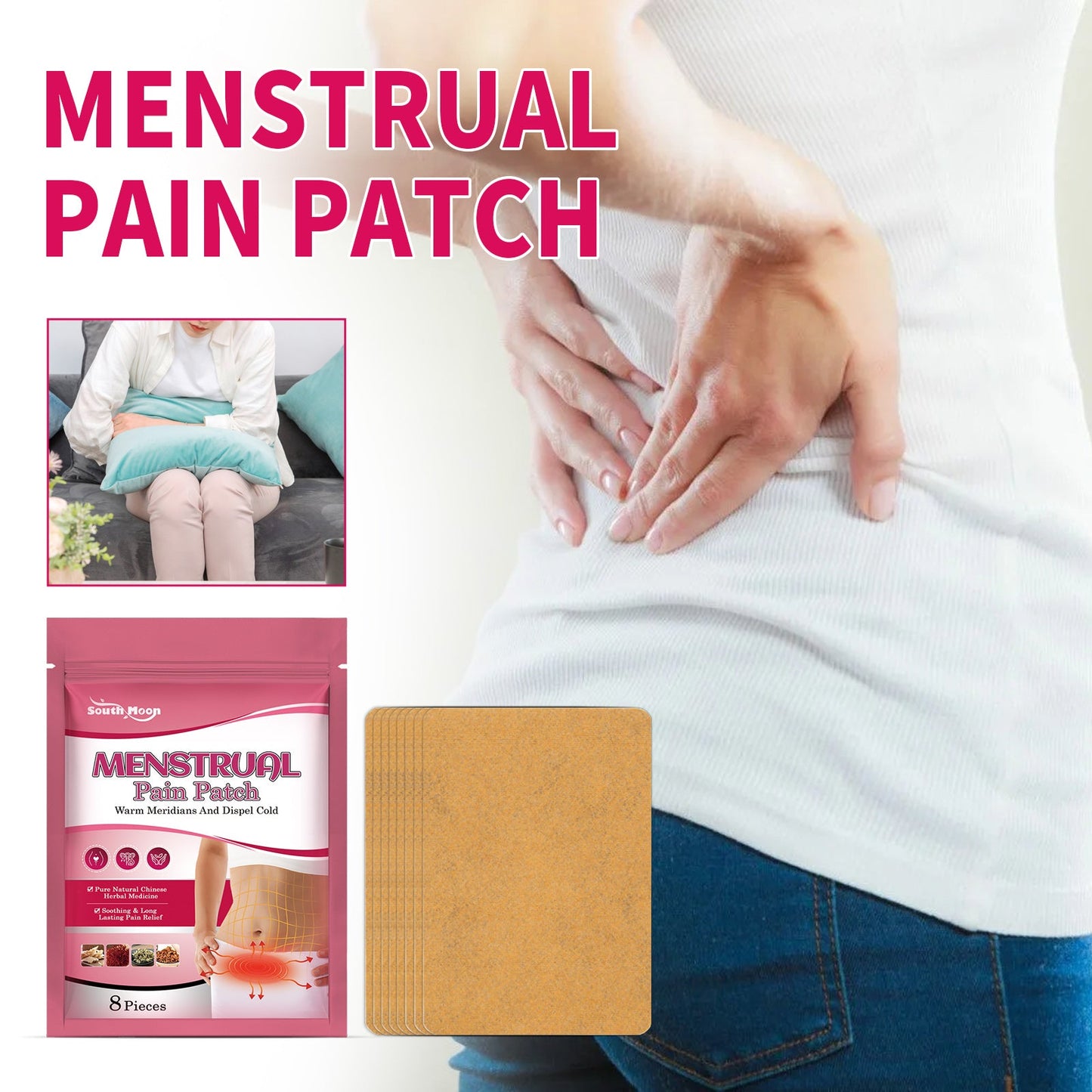 Patch de soulagement de la douleur menstruelle premium pour le confort