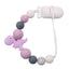 New baby pacifier chain clip teeth glue toy anti-drop chain silicone dinosaur pacifier chain baby products - Korvel