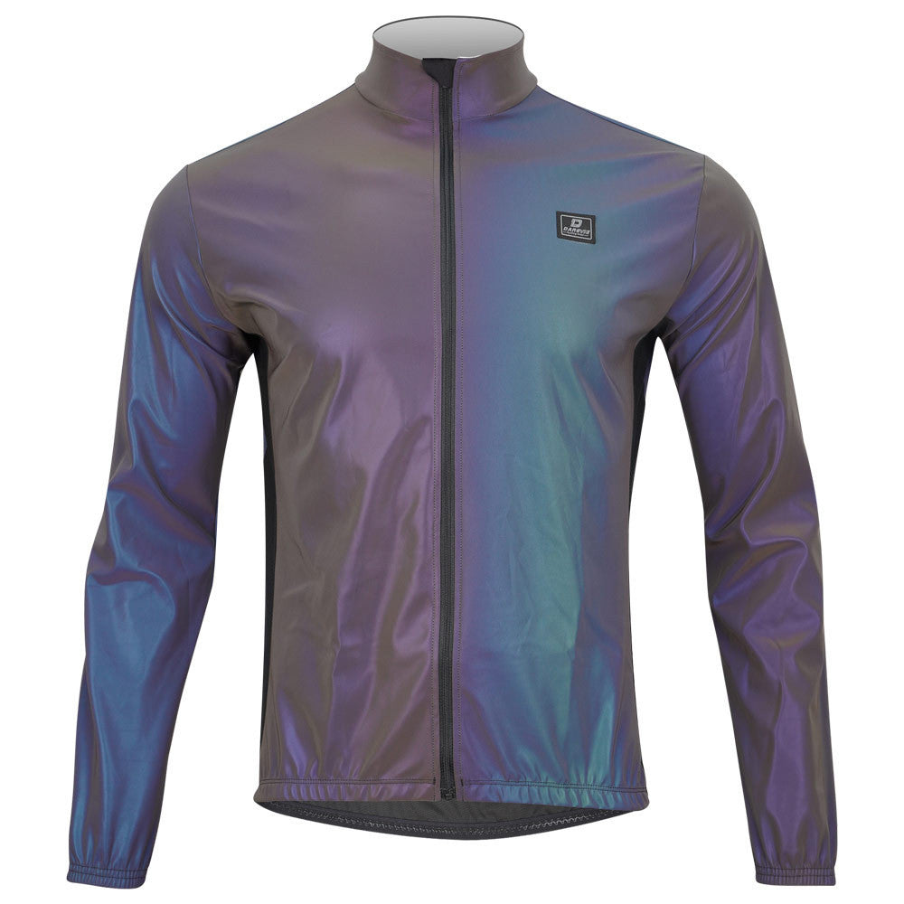 Chaqueta de Ciclismo Reflectante Colorida para Seguridad Nocturna