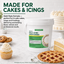 Sweetex Golden Flex Icing Shortening - High Ratio, 2.5 to 50 lbs
