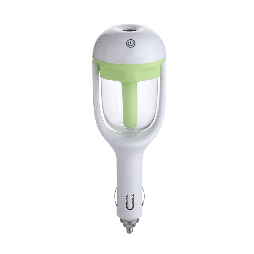Car charger Humidifier Mini Air Purifier Aroma Diffuser Auto Air Freshener Aromatherapy - Korvel