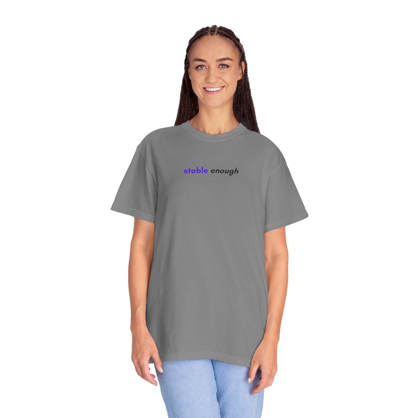 Camiseta de Conciencia sobre la Epilepsia Stable Enough