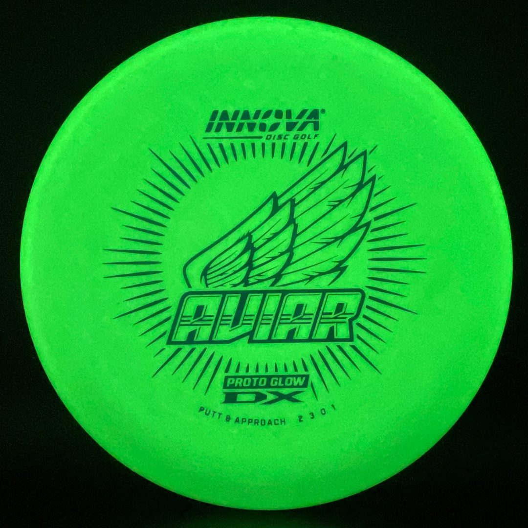 Proto Glow DX Aviar Disc Golf Putter