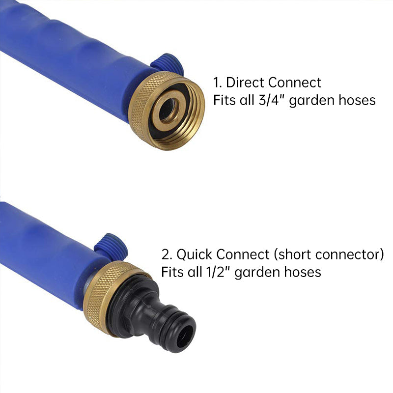2 - in - 1 Manual High - Pressure Garden Washer Wand: Portable Hydro Power Extension - Korvel