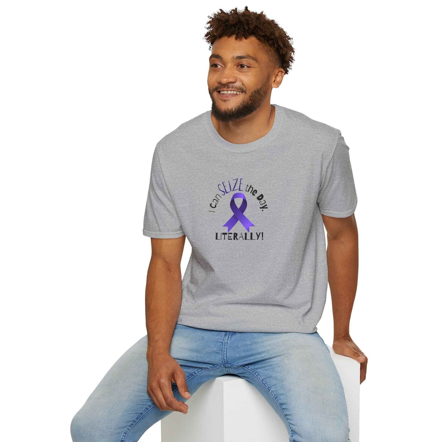 Epilepsy Awareness Pin Button - Seize the Day