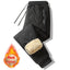 Men's Plush Fleece Thermal Sweatpants - Warm & Stylish