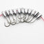 Rompin 10pcs/bag overturned hook lead fishing hooks - Korvel