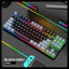Gaming Keyboard Colorful LED Backlight Office Keyboard for Desktop Typing PC - Korvel