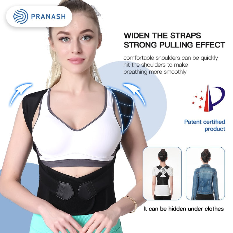 Invisible Back Correction Strap for Improved Posture