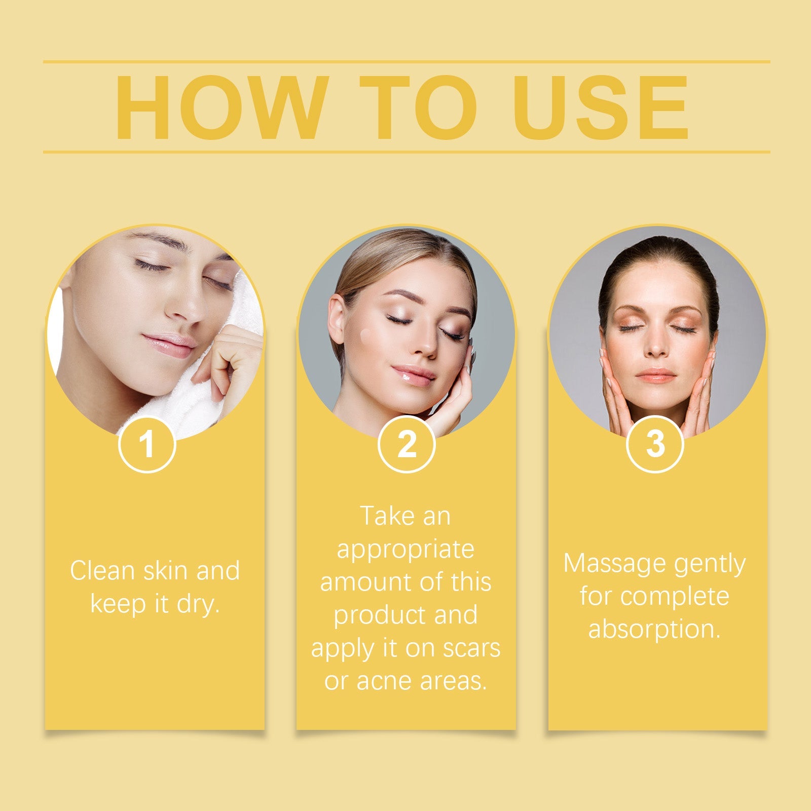 Acne-Clearing Gel, Deep Cleansing Facial Skin Brightening And Concealer Treatment Gel For Acne Reduction - Korvel