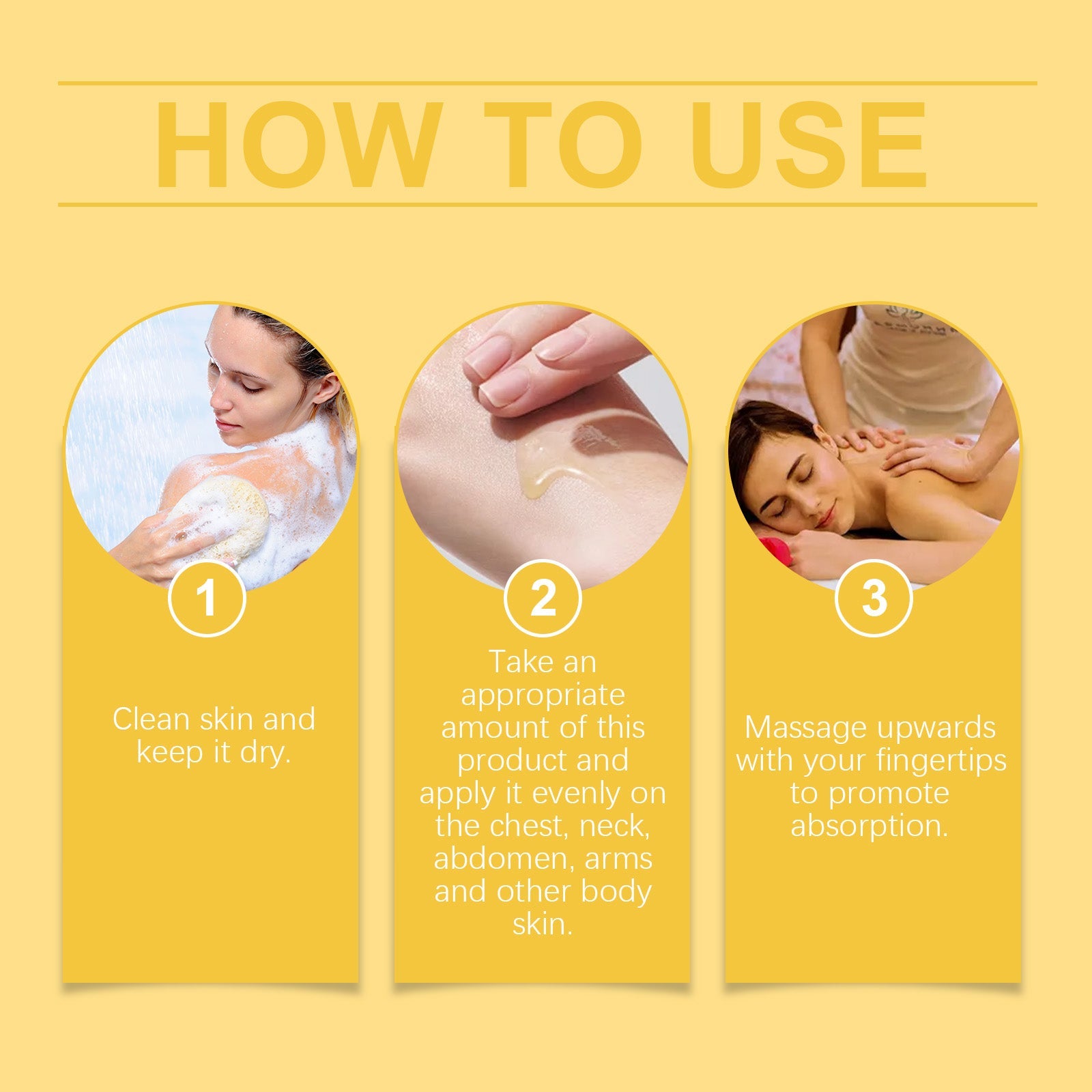 Body Skin Firming Care Oil Nourishes smooth skin Moisturizing Moisturizing Massage Body oil - Korvel