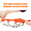 1 Pair Outdoor Climbing Non-slip Ice Snow Grippers 13 Teeth Spike Cleats Crampons for Family Outdoor Camping Accessories - Korvel