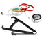 Body Fat Caliper and Measuring Tape for Body Skin fold Calipers and Body Fat Tape Measure Tool - Korvel