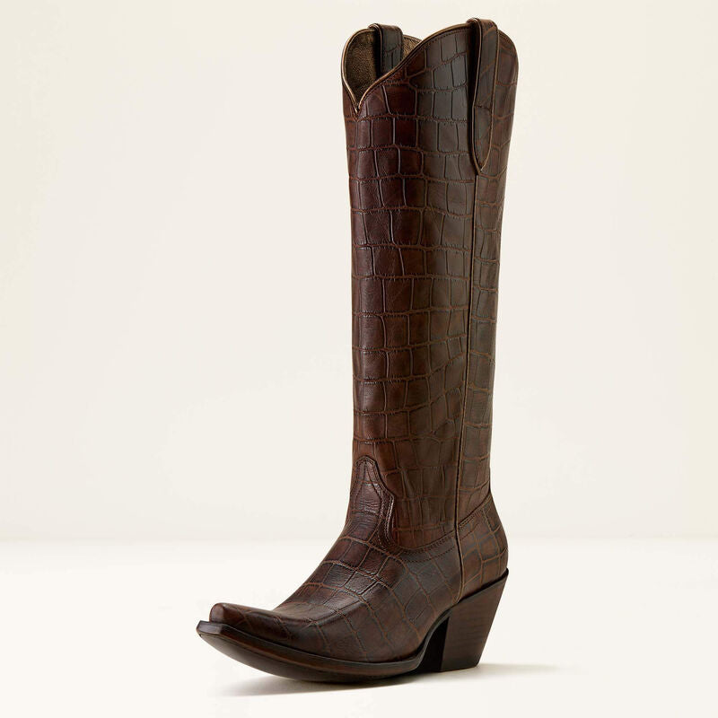 Ariat Women's Espresso Croc Casanova Boots - Korvel