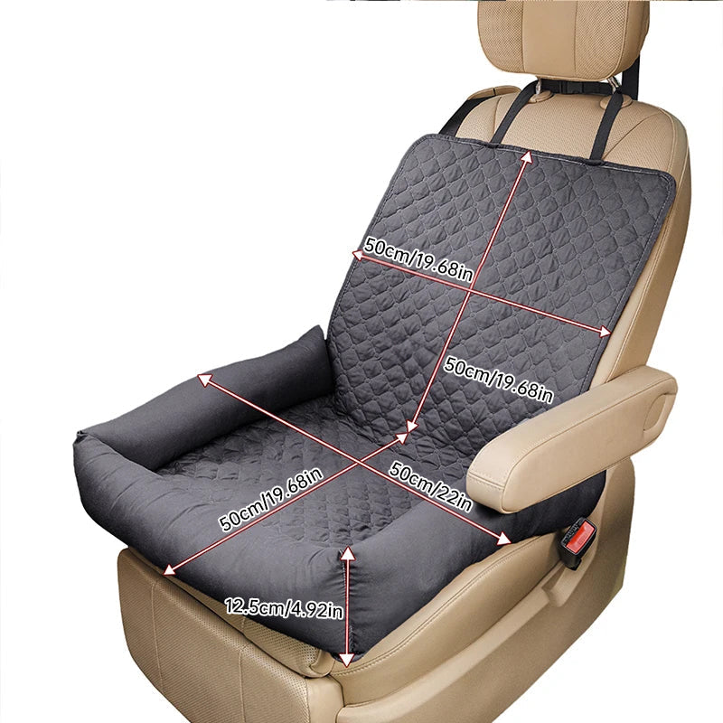 Waterproof Pet Car Seat Cover & Nest: Anti - Dirty for Medium & Small Dogs/Cats - Korvel