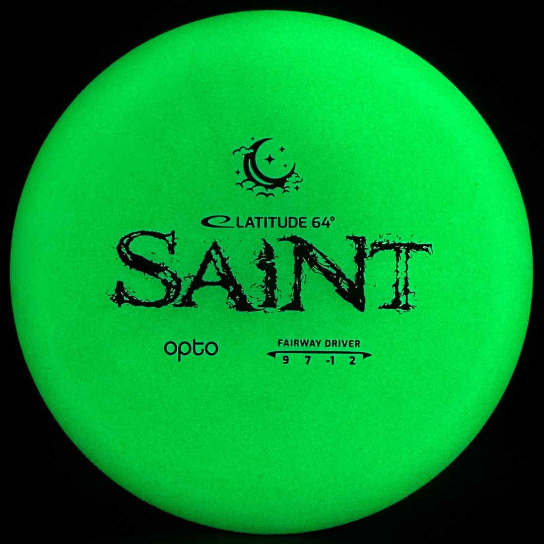 Opto Moonshine Saint - Versatile Glow Disc for Disc Golf