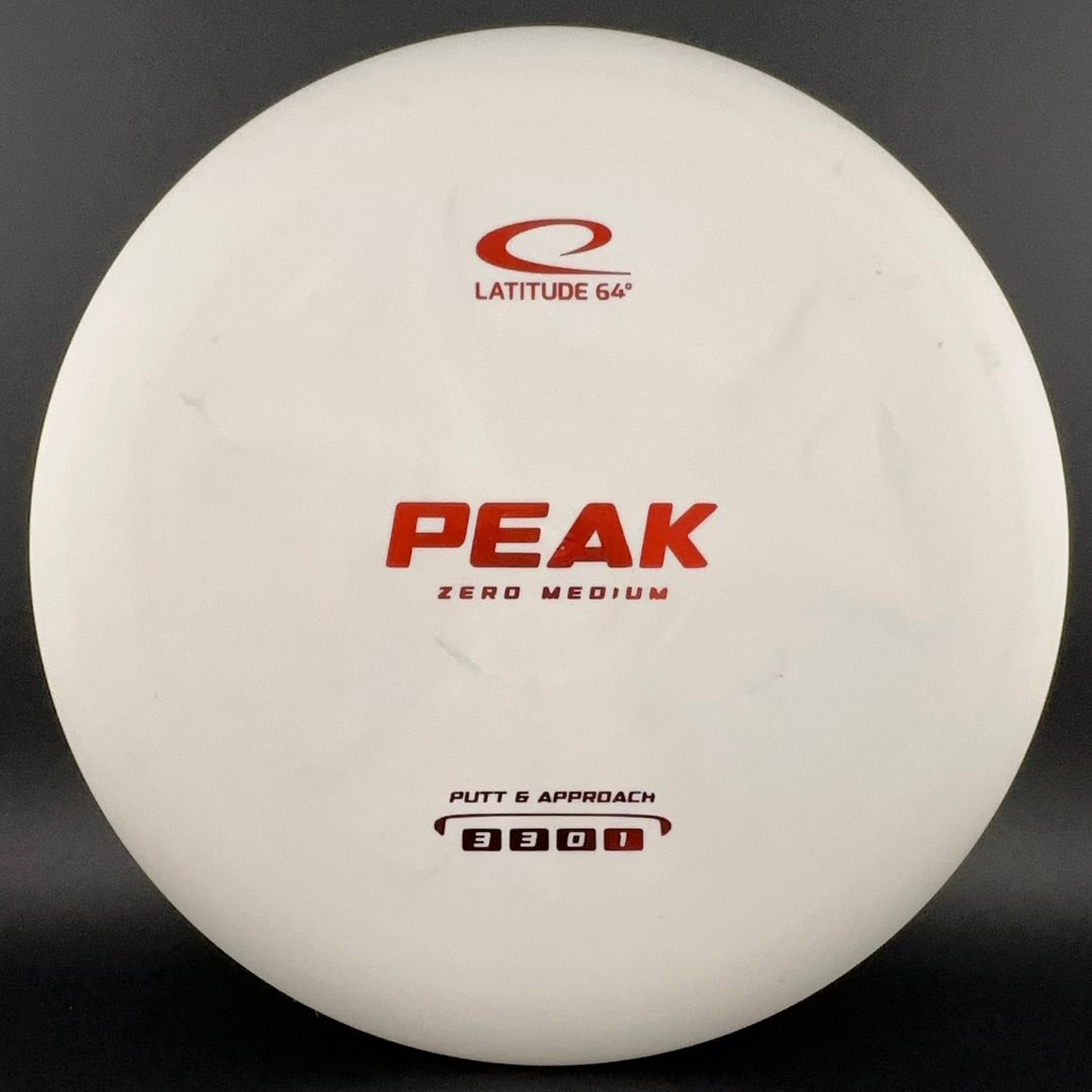 Zero Medium Peak - First Run Disc Golf Putter