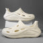 Soft soled toe hole slippers with simple breathable and comfortable fit for beach sandals - Korvel