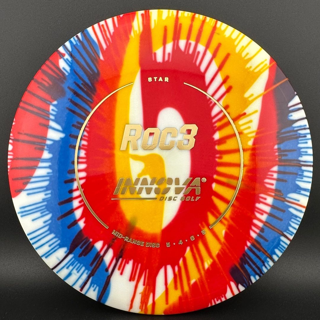Star I-Dye Roc3 Disc Golf Disc