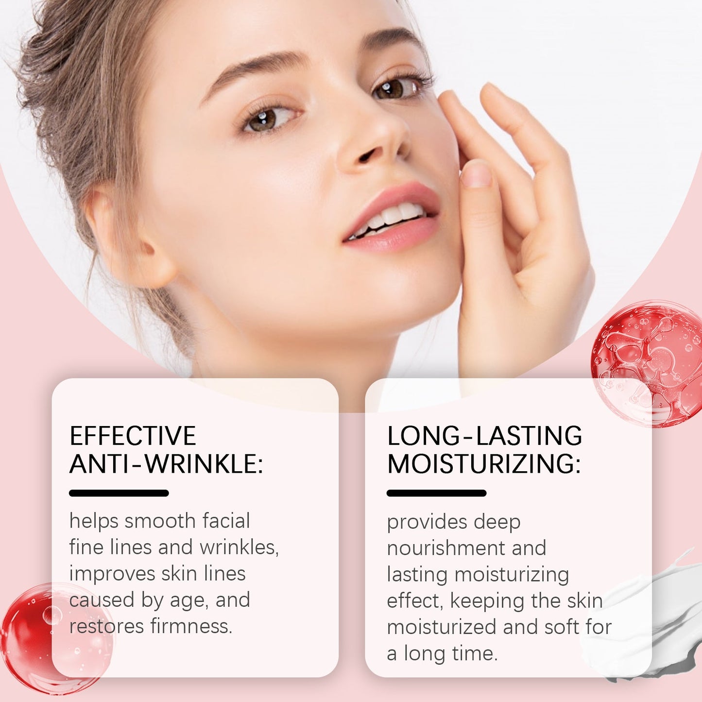 Essence hydratante pour le visage