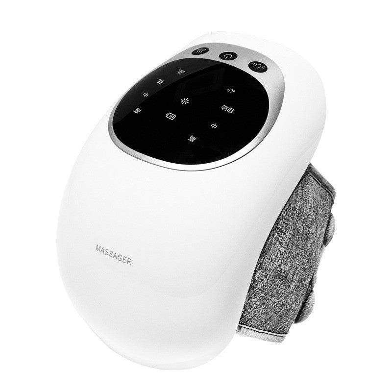 Knee Massager with Heat and Kneading for Pain Relie Rechargeable LED Display Arthritis Massagers Infrared Heated Vibration Tool - Korvel