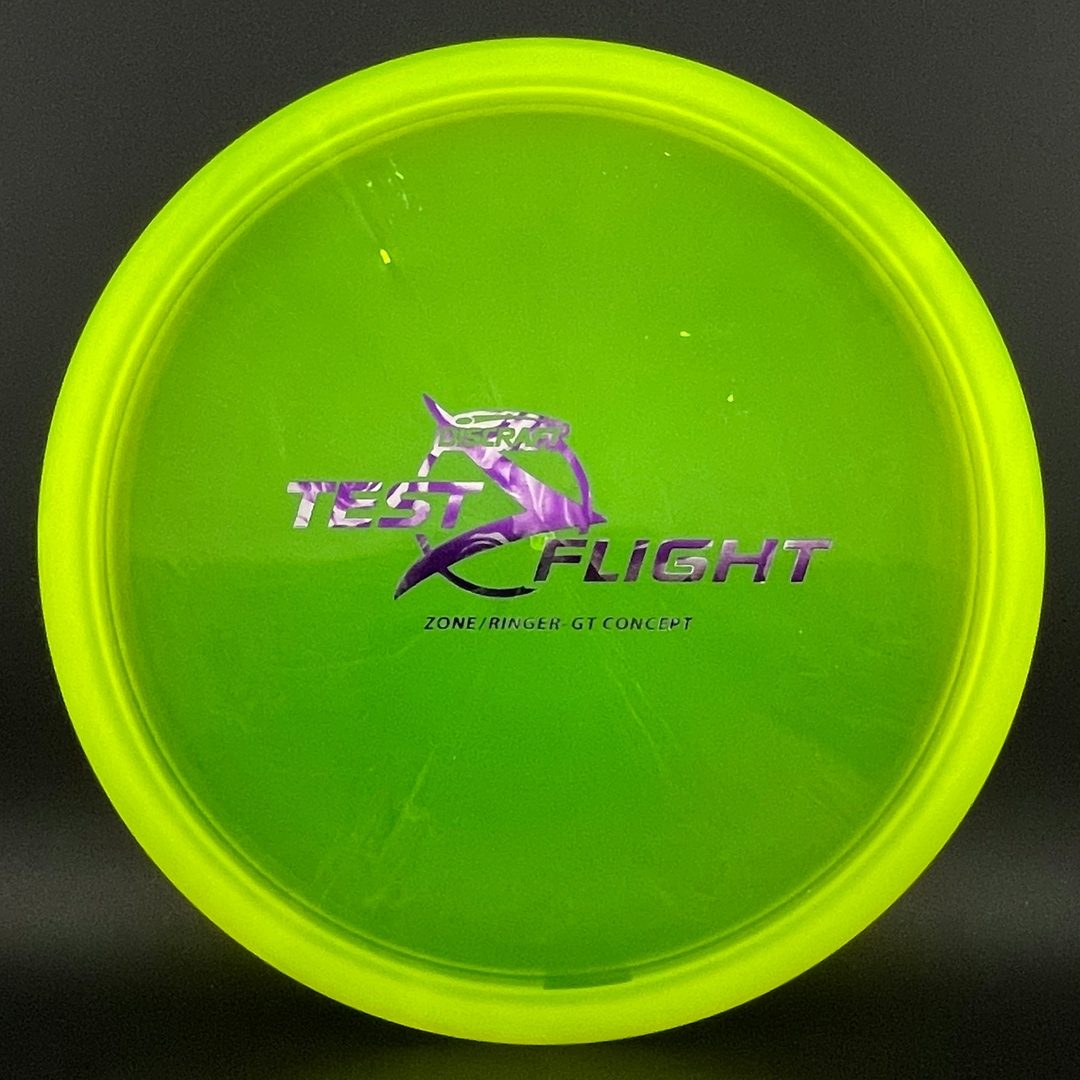 Discraft Zone Ringer GT Test Flight - Disque de Disc Golf Premium