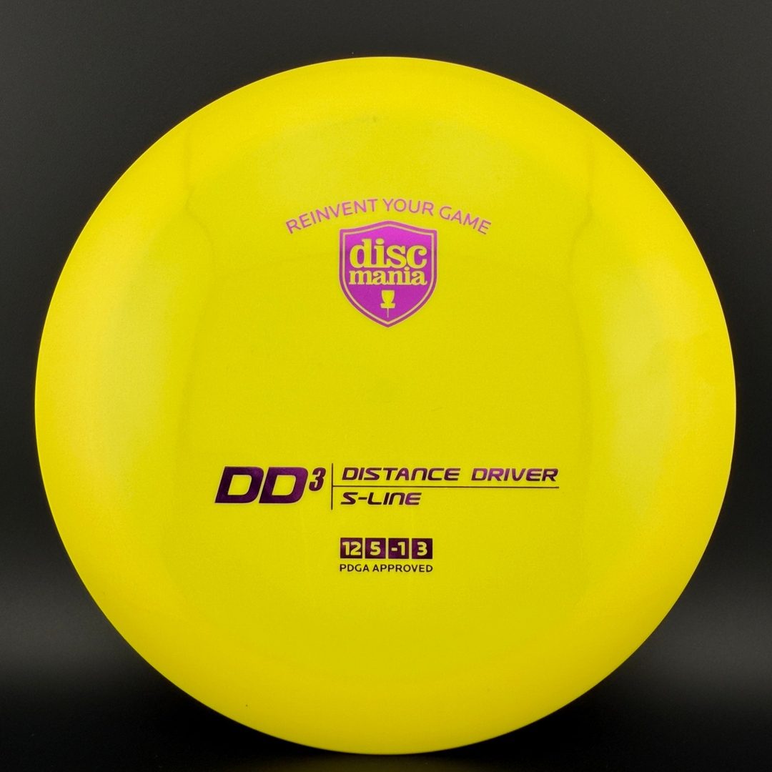 S-Line DD3 - 303 Open Bottom Stamp Disc Golf Driver