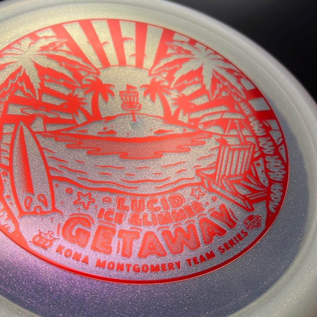 Lucid Ice Glimmer Getaway - Kona Montgomery Team Series Disc