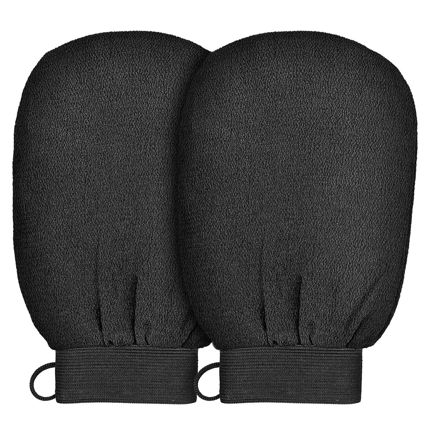 Gants de bain en fibre de viscose premium pour exfoliation