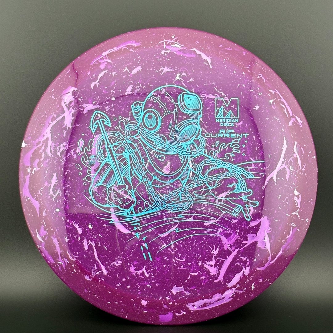 Marbled Clarus Rip Current Disc Golf Driver