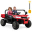 24V Remote Control Electric Dump Truck - Red