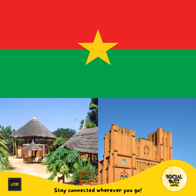 High-Speed eSIM Data Plan for Burkina Faso - Korvel