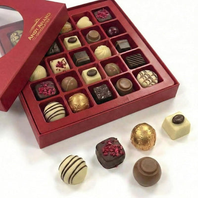Gourmet Chocolate Truffles Bon Bon Praline Box
