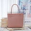Women's Large-Capacity Woven PVC Beach Bag