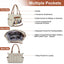 GBruno 8-Piece Baby Nappy Diaper Bag Set