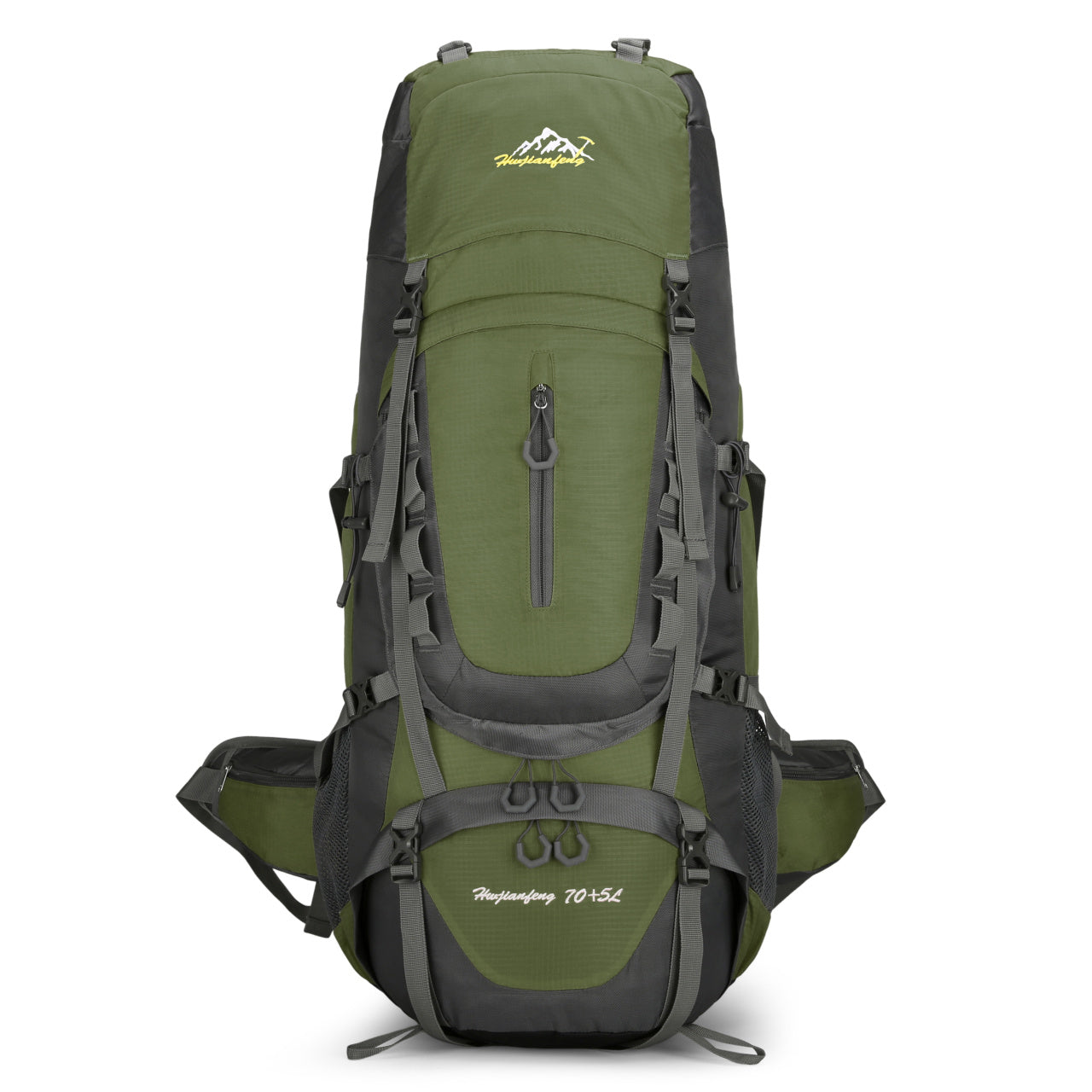 New Outdoor Sports Mountaineering Bag 70 Liters Large Capacity Backpack Hiking Camping Bag Travel Backpack - Korvel