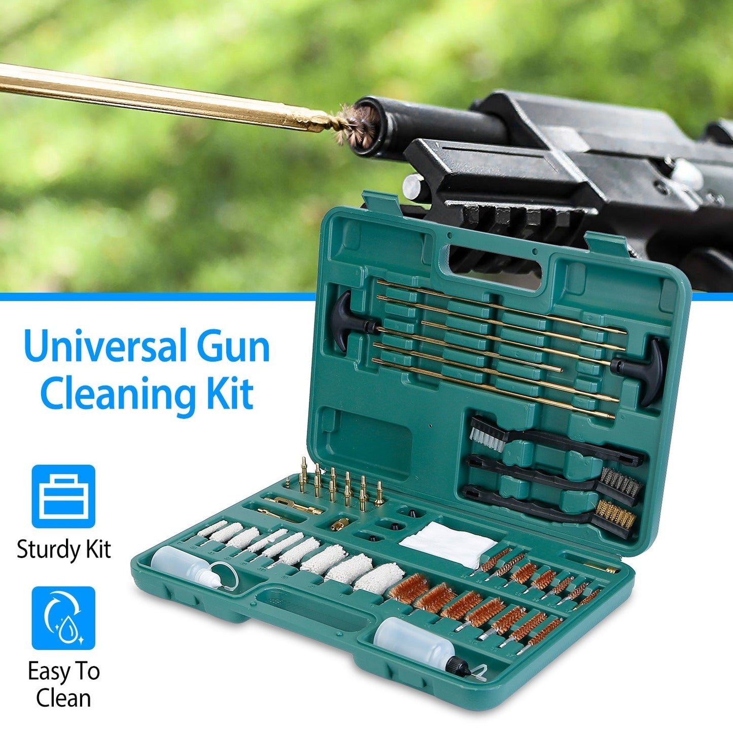Kit de nettoyage universel GBruno pour armes à feu