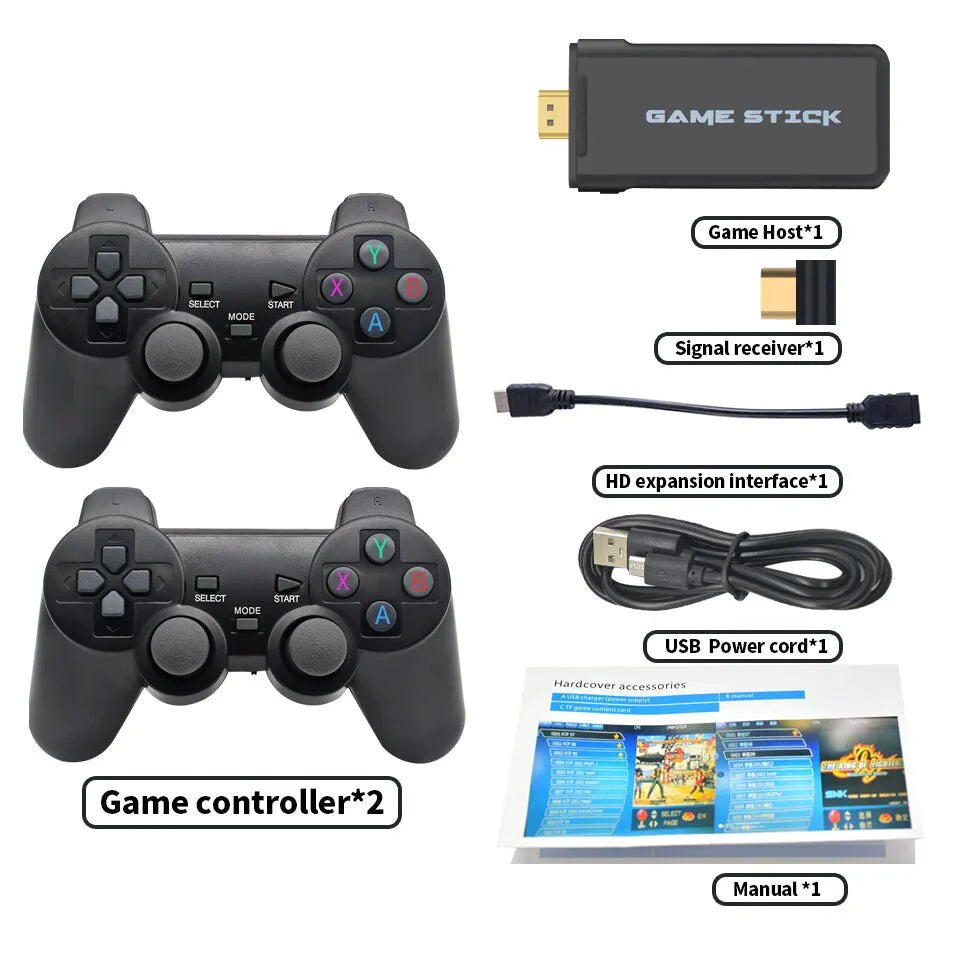 Consola de Juegos Dobles 2.4G - Juegos Clásicos Redefinidos