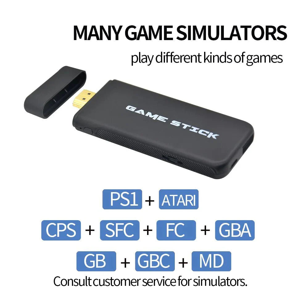 Consola de Juegos Dobles 2.4G - Juegos Clásicos Redefinidos
