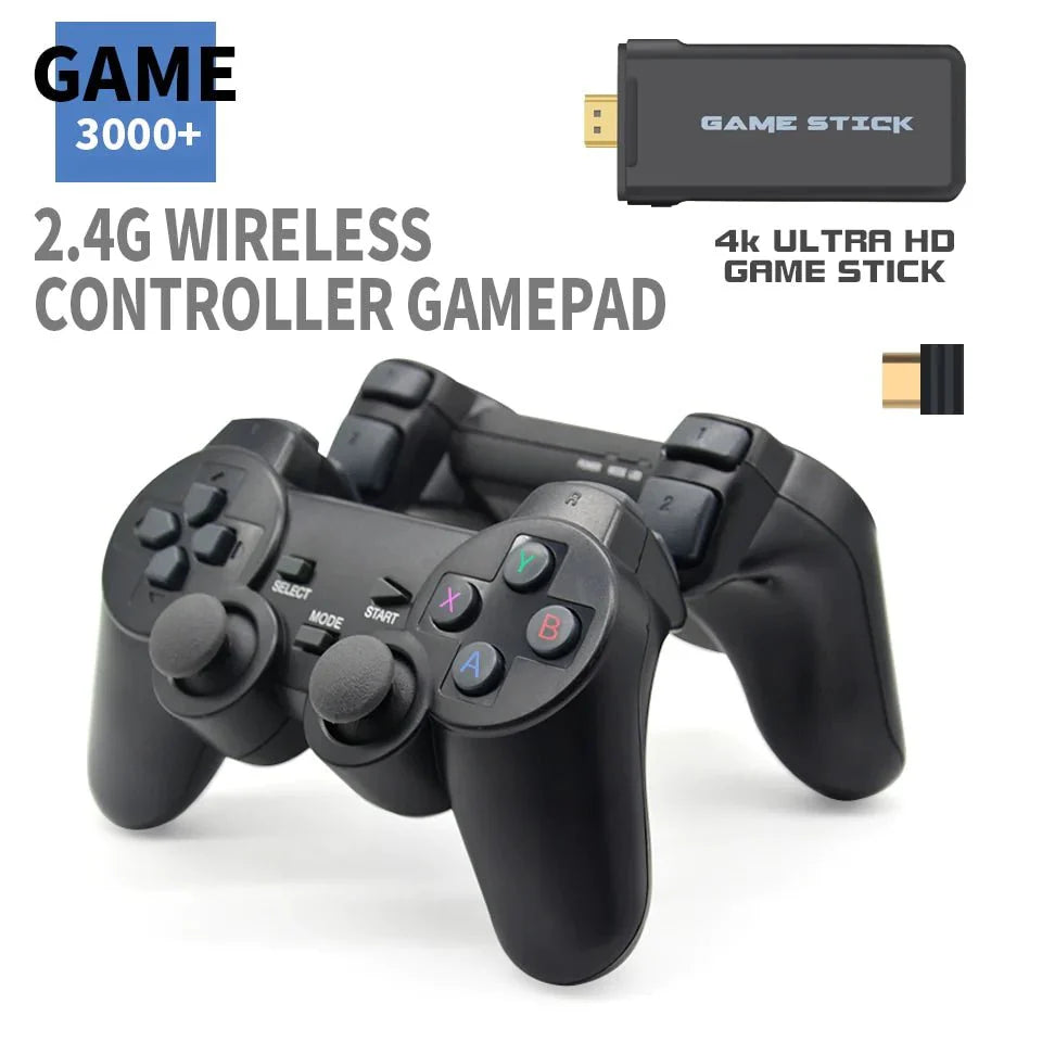 Consola de Juegos Dobles 2.4G - Juegos Clásicos Redefinidos