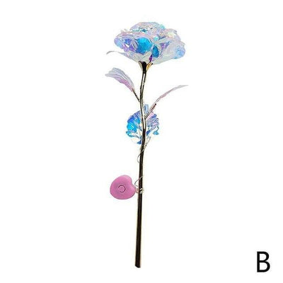 24K Gold-Plated Aluminum Foil Rose - Elegant Gift for Any Occasion